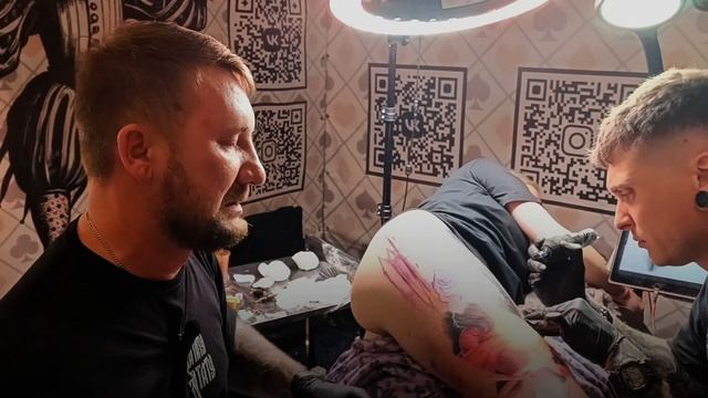 Берём интервью у Василия Суворова на фестивале TATTOOMO | EldzFilm prod.