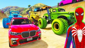 СУПЕР ГОНКИ С ТРЮКАМИ НА МАШИНАХ - МУЛЬТИКИ ПРО МАШИНКИ