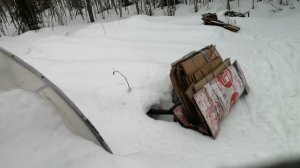 18.04.2025.На даче. Зима❄️☃️❄️☃️❄️☃️🥶