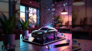 3D арт на планшете