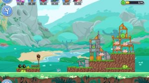 Синяя троица с нами - Angry Birds Friends #2