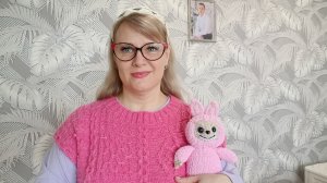 Жилет *Розовый закат* и Розовая Лабубу