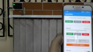 Подключение контроллера LuminaFlow к эл. приводу вертикальных жалюзи