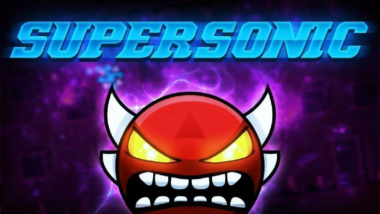 Geometry Dash СВЕРХЗВУКОВОЙ SUPERSONIC BY ZENTHICALPHA ИНСЕЙН ДЕМОН