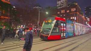 🇦🇺 Сидней, Австралия - пешеходная прогулка по Джордж-стрит вечером | 2025