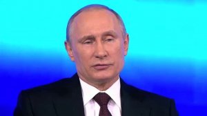 17 апреля 2014 года. Прямая линия с Президентом России Владимиром Путиным.