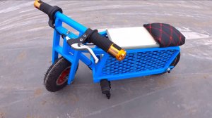 Самодельный электробайк Super Mini 350 Вт 24 В