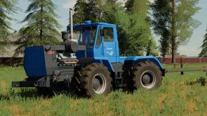 FS25 вспашка трактором Т-150К