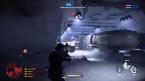 Галактические герои против ледниковых дроидов в Star Wars Battlefront 2 🤖🛡️