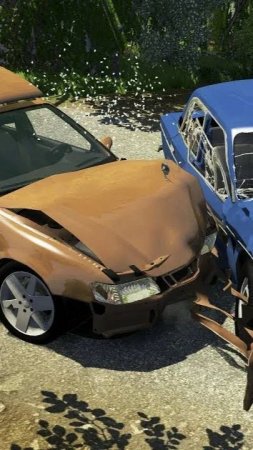 🚗 РЕАЛИСТИЧНЫЕ АВАРИИ в BeamNG.drive #44 Смотри полное видео на канале!