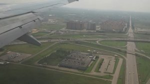 Посадка в аэропорту Пулково (Санкт-Петербург).