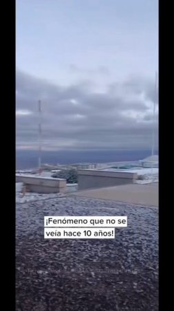 пустыне Атакама выпал снег