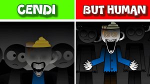 INCREDIBOX SPRUNKI 🌸 | CENDI: HUMAN vs REMASTERED! 💫🎭 КТО НЕЖНЕЕ?