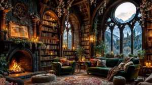 🔥 Уютный камин в сказочном доме , Релакс, Звуки огня для сна и ASMR