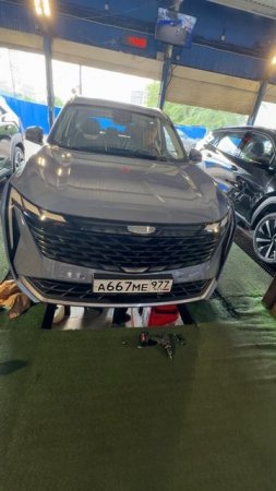 Полная аппаратная замена масла в АКПП Geely Atlas. #geely #geelyatlas #заменамаславакпп