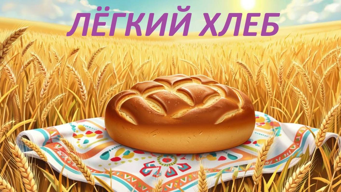 Лёгкий хлеб. Сказки на ночь.  Сказки перед сном. Сказки на ночь для детей. Аудиосказка.