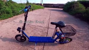Сборка электро самоката 60v, 1500W, 55 кмч