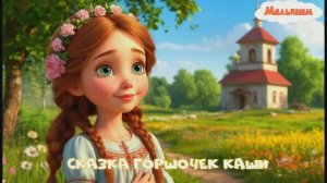 Сказка Горшочек каши |АудиоСказка|Братья Гримм|народные|детские|рассказ|мама|онлайн|мультфильм|