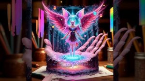 неоновый 3D art