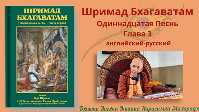 08.01.2025 - Лекция 20 -  Шримад Бхагаватам, Песнь 11 - Глава 3, стихи 20-22