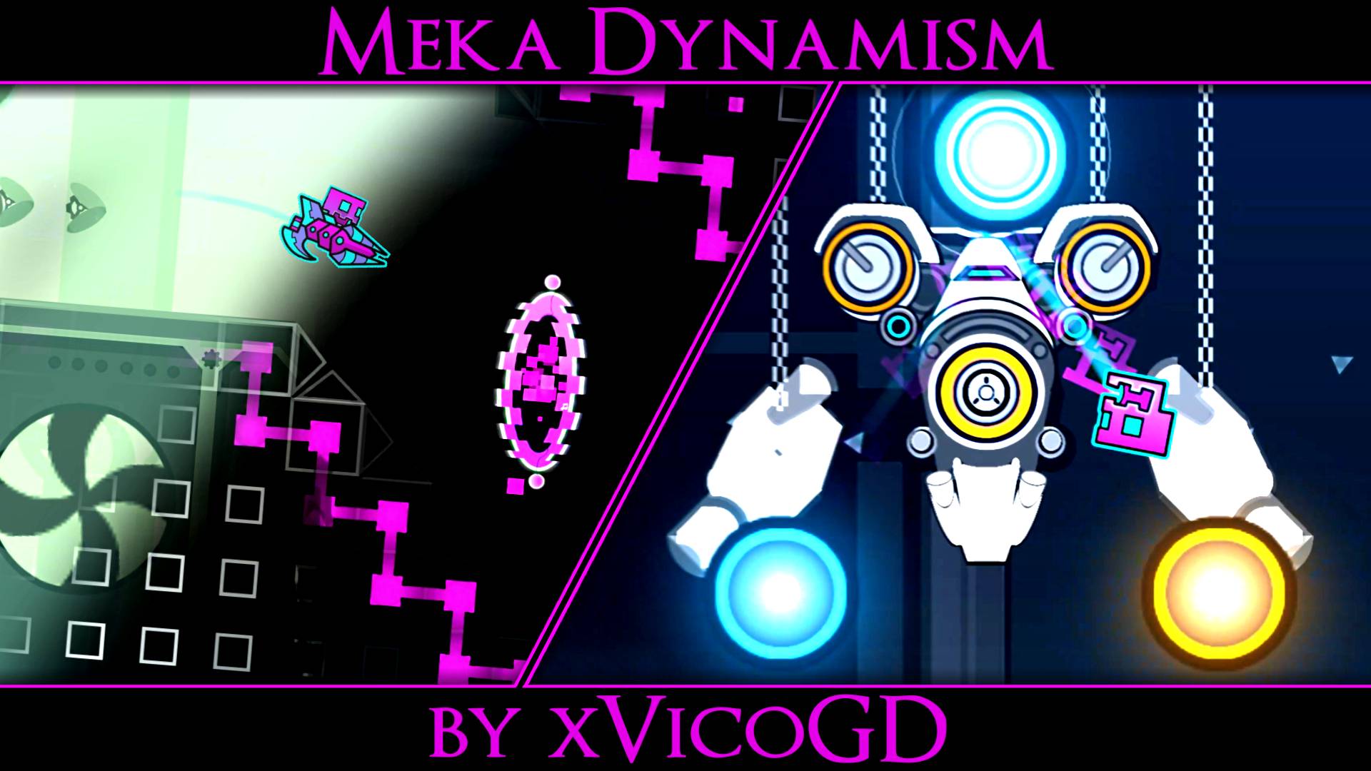 Ремейк Electrodynamix | Meka Dynamism by xVicoGD | Demon Level смотреть онлайн