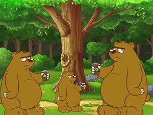 Медведь и охотник
