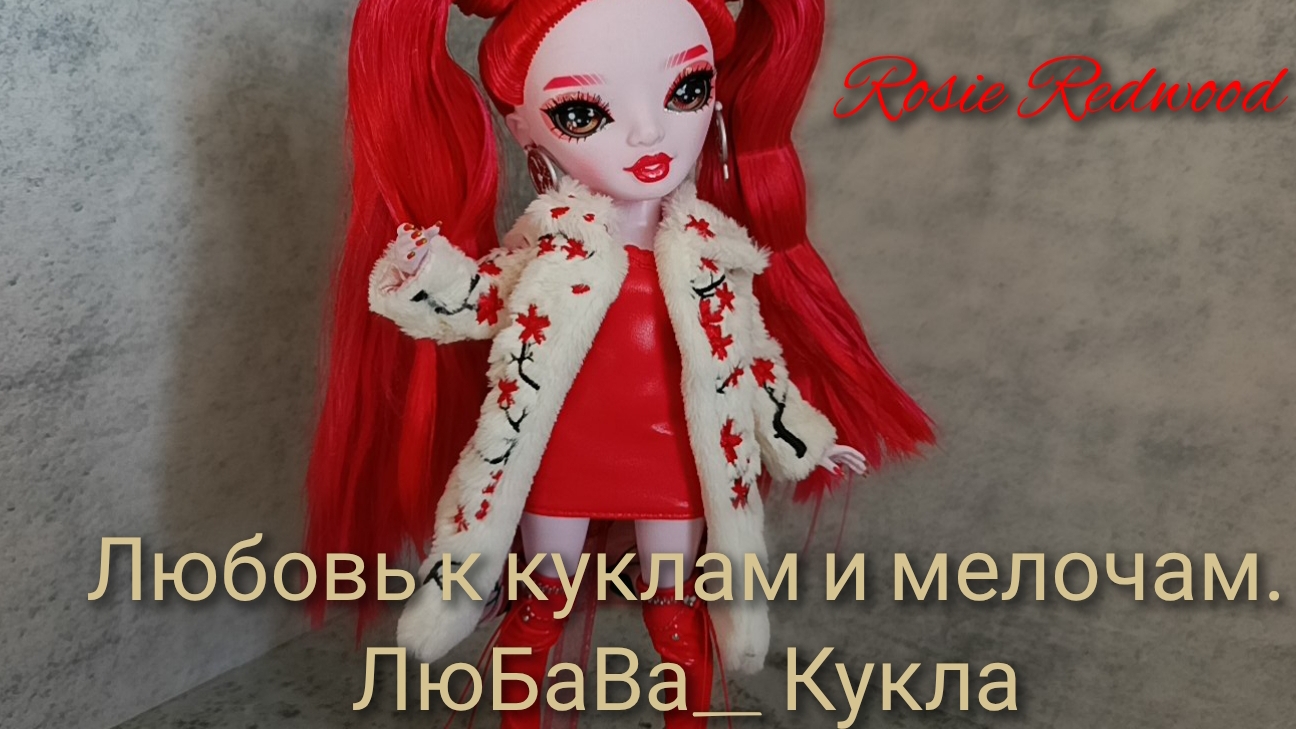 Обзор куклы Рози Редвуд от Рейнбоухай . 27-06-2025