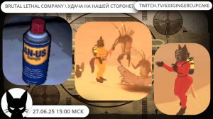 27.06.25 BRUTAL LETHAL COMPANY \ УДАЧА НА НАШЕЙ СТОРОНЕ?