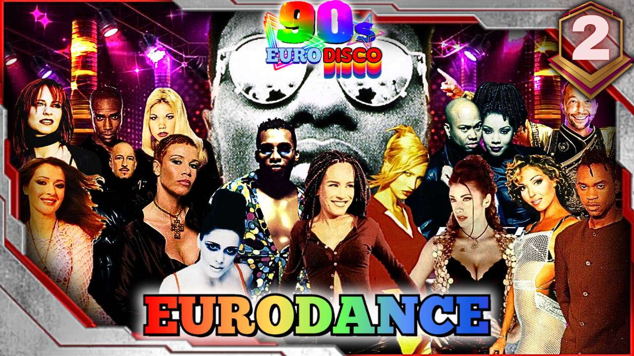 90s Eurodance 🔥 Ностальгия Часть 2 🎶 Мегамикс Дискотека 🎧 Лучший Музыка 90-х Хиты - Видеоклип