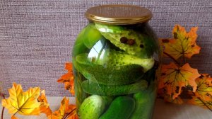 Маринованные огурцы │ Рецепт на 2-х литровую банку