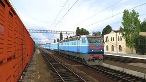 Trainz 22 маршрут Одесса-Колосовка тестовая обкатка 2025 3ч