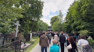 ДОЧЕРИ ВАЛЕНТИНЫ ТАЛЫЗИНОЙ СТАЛО ПЛОХО НА ПОХОРОНАХ МАМЫ | ВАГАНЬКОВСКОЕ КЛАДБИЩЕ 24 ИЮНЯ 2025 г.