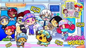 Рум Тур ОБНОВЛЕНИЯ Аватар Ворлд ♥️ Больница, паки и причёски / Весёлый обзор 😁