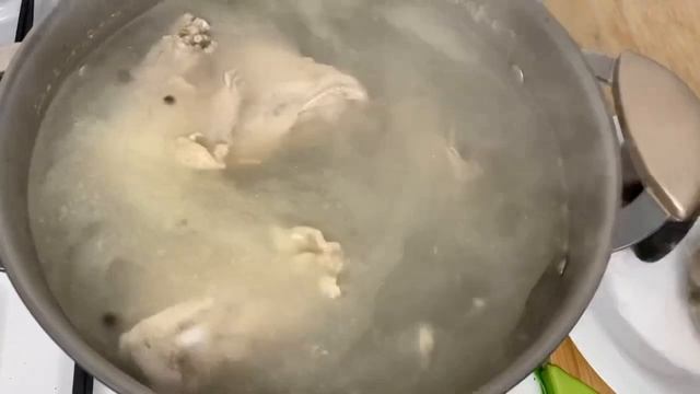 грибной суп с плавленым сыром.