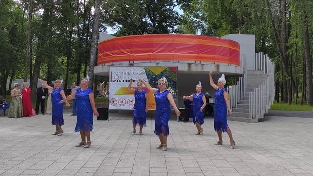 Надену яркое платье, танцевальный коллектив "На взлете", Коломна 2025г.