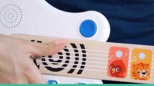 Серия Волшебное прикосновение - Музыкальная игрушка для малышей "Гитара", сенсорная, белая