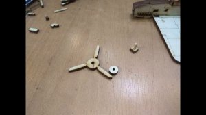 Messerschmitt Bf-109 самолет из дерева (ЭТАПЫ СБОРКИ)