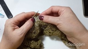 Видео. Узор. Французская дорожка