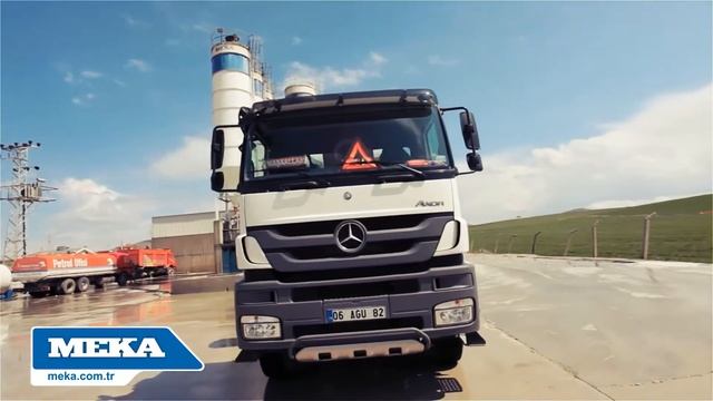 Бетонный завод МЕКА производительностью 100 м куб в час