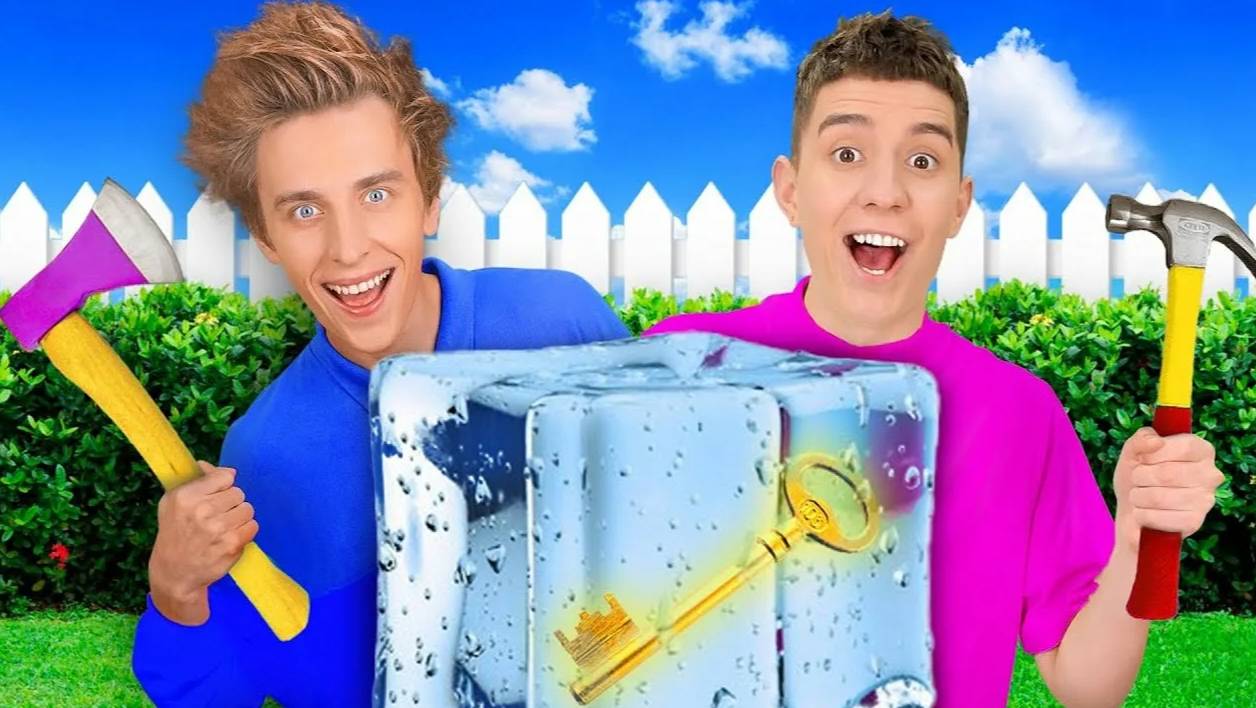 ВЛАД А4 - Мы Нашли КЛЮЧ в КУБЕ ЛЬДА !