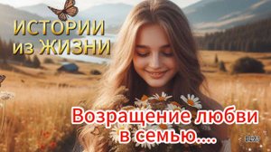 Душевные истории - Возращение любви в семью - Семейные истории