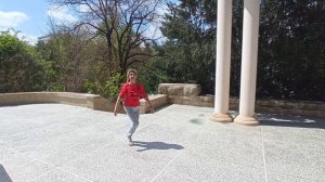 Кисловодск. Танцую на террассе Лермонтова