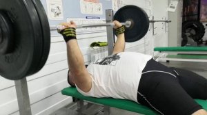 Жим лежа 105кг