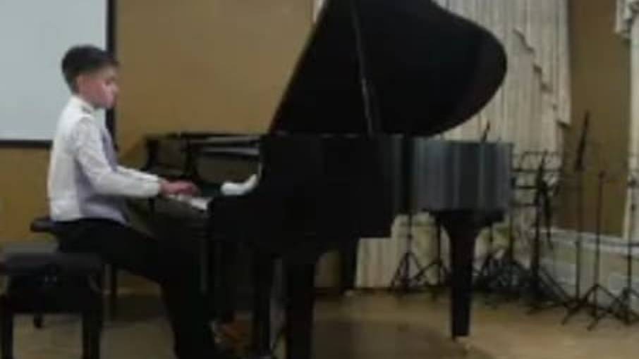 И.С.Бах, Прелюдия из Партиты №1, Си бемоль мажор, BWV 825