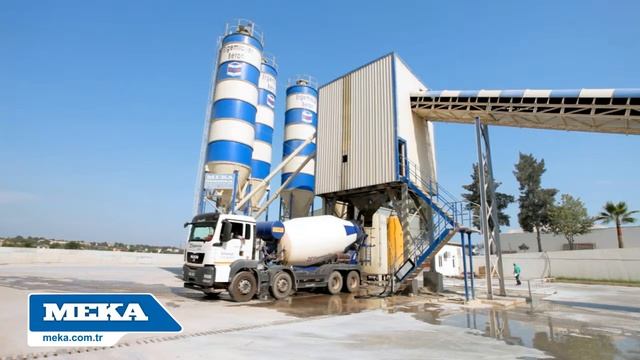 Бетонный завод МЕКА производительностью 120 м кубчас