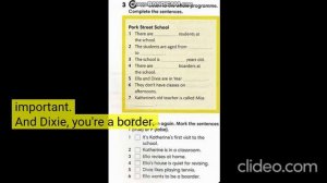 Wider World 1 workbook page 47 audio 12
