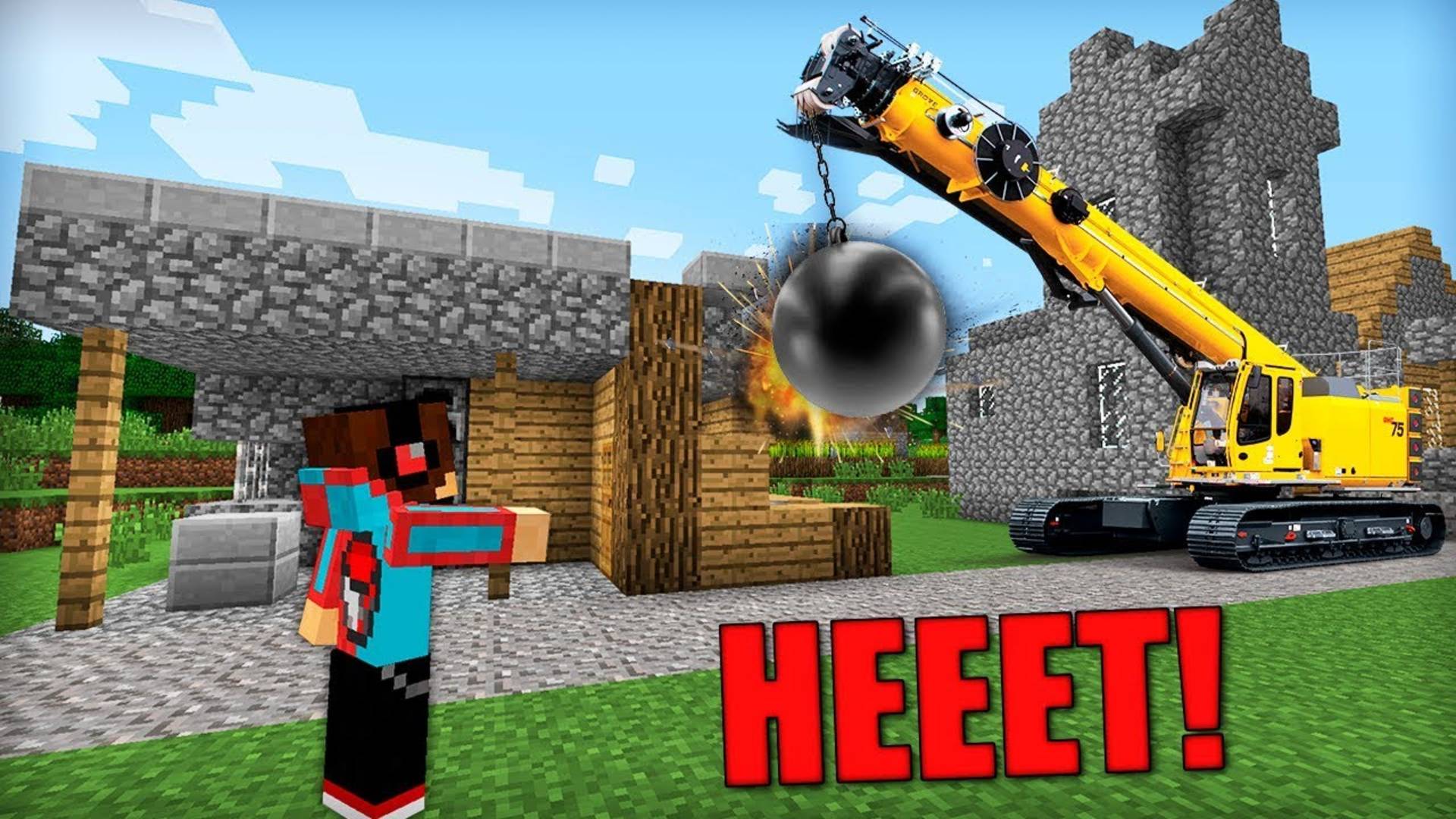 ЭТИ СТРОИТЕЛИ СНЕСЛИ МОЙ ДОМ В МАЙНКРАФТ | Компот Minecraft