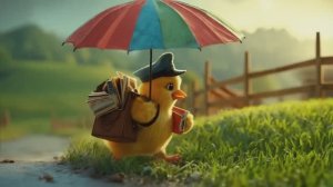 Детский мультик и песенка! Цыплёнок-почтальон _ Весёлая детская песенка про приключения с письмами!
