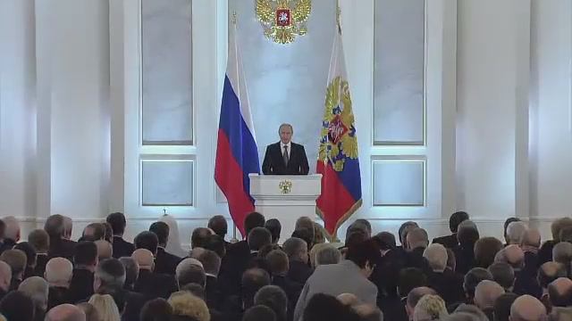 4 декабря 2014 года. Послание Президента России Владимира Путина Федеральному Собранию.