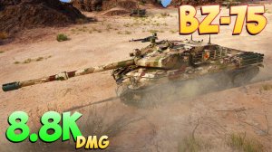 BZ-75 - 6 Фрагов 8.8K Урона - Тщательный! - Мир Танков
